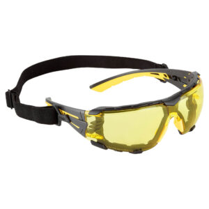 Portwest Borostyán Tech Look Lite KN védõszemüveg PS28AMR