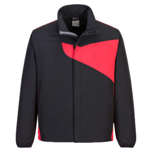 Portwest Fekete/Piros PW2 Softshell (2L) PW271BDR