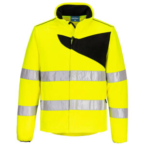 Portwest Sárga/Fekete PW2 Hi-Vis polár PW274YBR