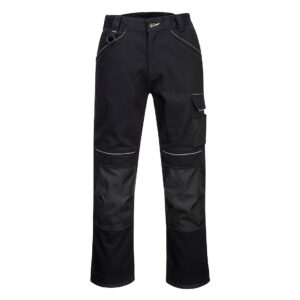Portwest Fekete PW3 Cotton Work nadrág PW301BKR