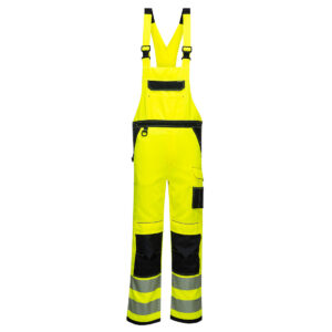 Portwest Sárga/Fekete PW3 Hi-Vis kantáros nadrág PW344YBR