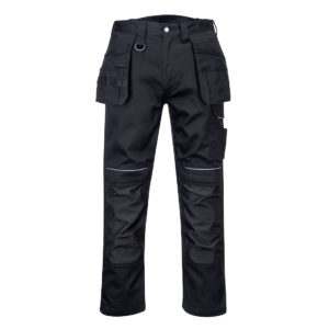 Portwest Fekete PW3 Cotton Work Holster nadrág PW347BKR