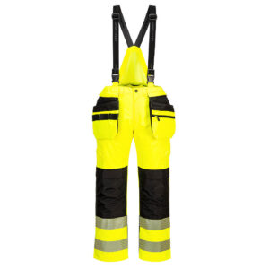 Portwest Sárga/Fekete PW3 Hi-Vis kantáros nadrág PW356YBR