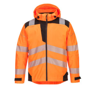 Portwest Narancs/Fekete PW3 Extreme lélegzõ esõkabát PW360OBR