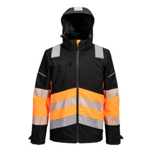 Portwest Narancs/Fekete PW3 Hi-Vis Class 1 Extreme lélegzõ esõkabát PW368OBR