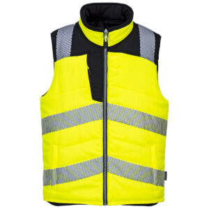 Portwest Sárga/Fekete PW3 Hi-Vis kifordítható mellény PW374YBR