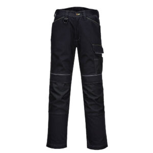 Portwest Fekete PW3 Hi-Vis nõi stretch munkanadrág PW380BKR