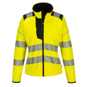 Portwest Sárga/Fekete PW3 Hi-Vis nõi Softshell PW381YBR