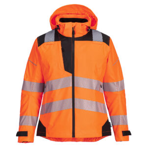 Portwest Narancs/Fekete PW3 Hi-Vis nõi esõkabát PW389OBR