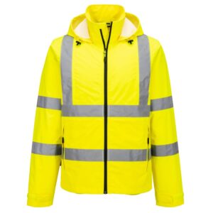 Portwest Sárga Hi-Vis könnyû, összecsomagolható dzseki S164YER