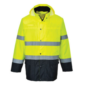 Portwest Sárga/Navy Kéttónusú Lite Traffic dzseki S166YNR
