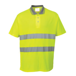 Portwest Sárga Cotton Comfort pólóing S171YER