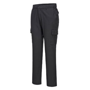 Portwest Fekete Stretch Slim Fit Combat nadrág S231BKS