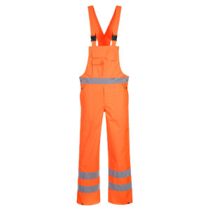 Portwest Narancs Hi-Vis mellesnadrág - bélés nélkül S388ORR