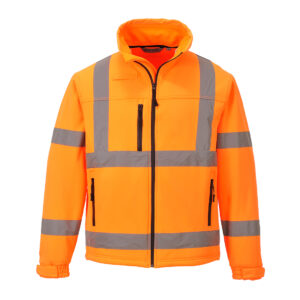 Portwest Narancs Jól láthatósági Softshell dzseki (3L) S424ORR
