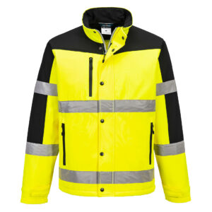 Portwest Sárga Kéttónusú Softshell kabát (3L) S429YER