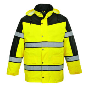 Portwest Sárga Hi-Vis Classic kéttónusú kabát S462YER