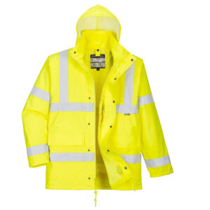 Portwest Sárga Hi-Vis 4 az 1-ben Traffic kabát S468YER