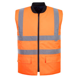 Portwest Narancs Hi-Vis kifordítható mellény S469ORR