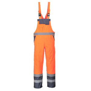 Portwest Narancs/Navy Kontraszt kantáros nadrág S488ONR