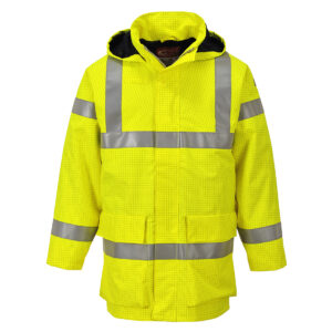 Portwest Sárga Bizflame Rain Hi-Vis Multi Lite kabát S774YER