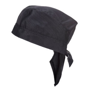 Portwest Fekete Bandana séfsapka S903BKR