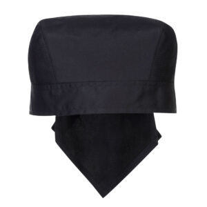 Portwest Fekete Mesh-air Pro Bandana séfsapka S904BKR