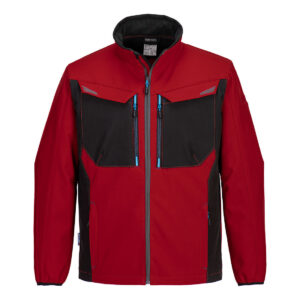 Portwest Mélypiros WX3 Softshell kabát T750DRR