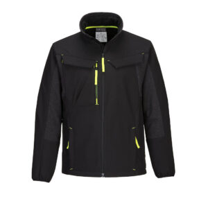 Portwest Fekete WX3 Eco Hybrid Softshell Kabát (2L) T753BKR