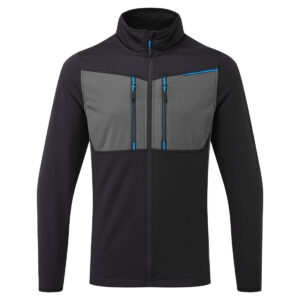 Portwest Fekete WX3 zippzáras polár T756BKR