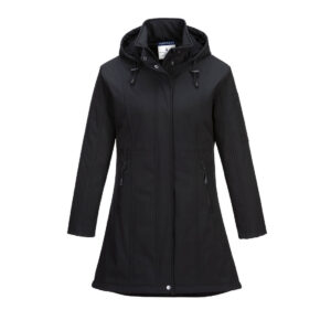 Portwest Fekete Carla Softshell kabát (3L) TK42BKR