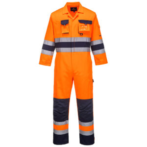 Portwest Narancs/Navy Nantes Hi-Vis overál TX55ONR