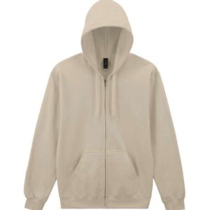 Gildan SOFTSTYLE® MIDWEIGHT FLEECE ADULT FULL ZIP HOODED SWEATSHIRT GISF600